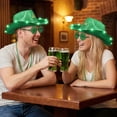 thumbnail image 3 of Alaiyaky St Patricks Day Accessories for Adult, St Patrick's Day Hat, Patrick Costume Accessories Decorations Party Favor Packs Hat Stickers Glasses Accessories Set, 3 of 7