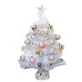 thumbnail image 1 of Small Prelit Tabletop Christmas Tree with Lights+ DIY Ornaments, Christmas Decorations Indoor, 1 of 7