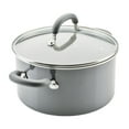thumbnail image 3 of Rachael Ray Create Delicious 6 Quart Aluminum Nonstick Stockpot, Gray Shimmer, 3 of 3
