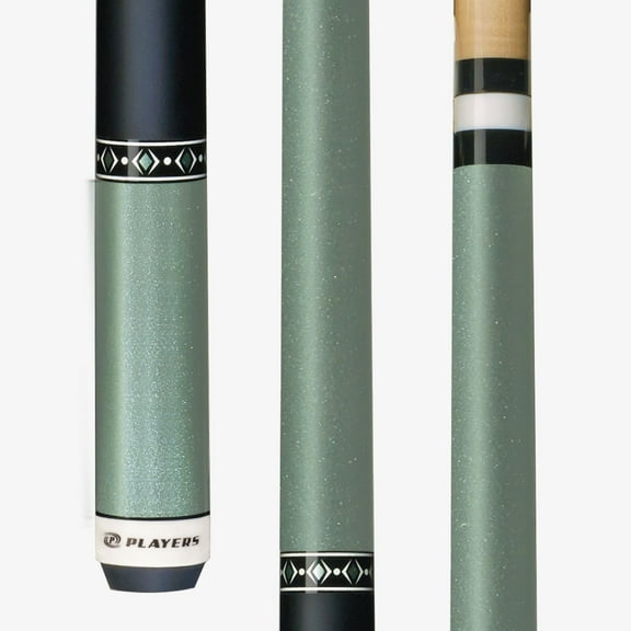 Players C-603 Billiards Playing Cue Pool Stick Pro Taper High Impact Ferrule Lifetime Warranty Stealth Matte Finish Wrapless