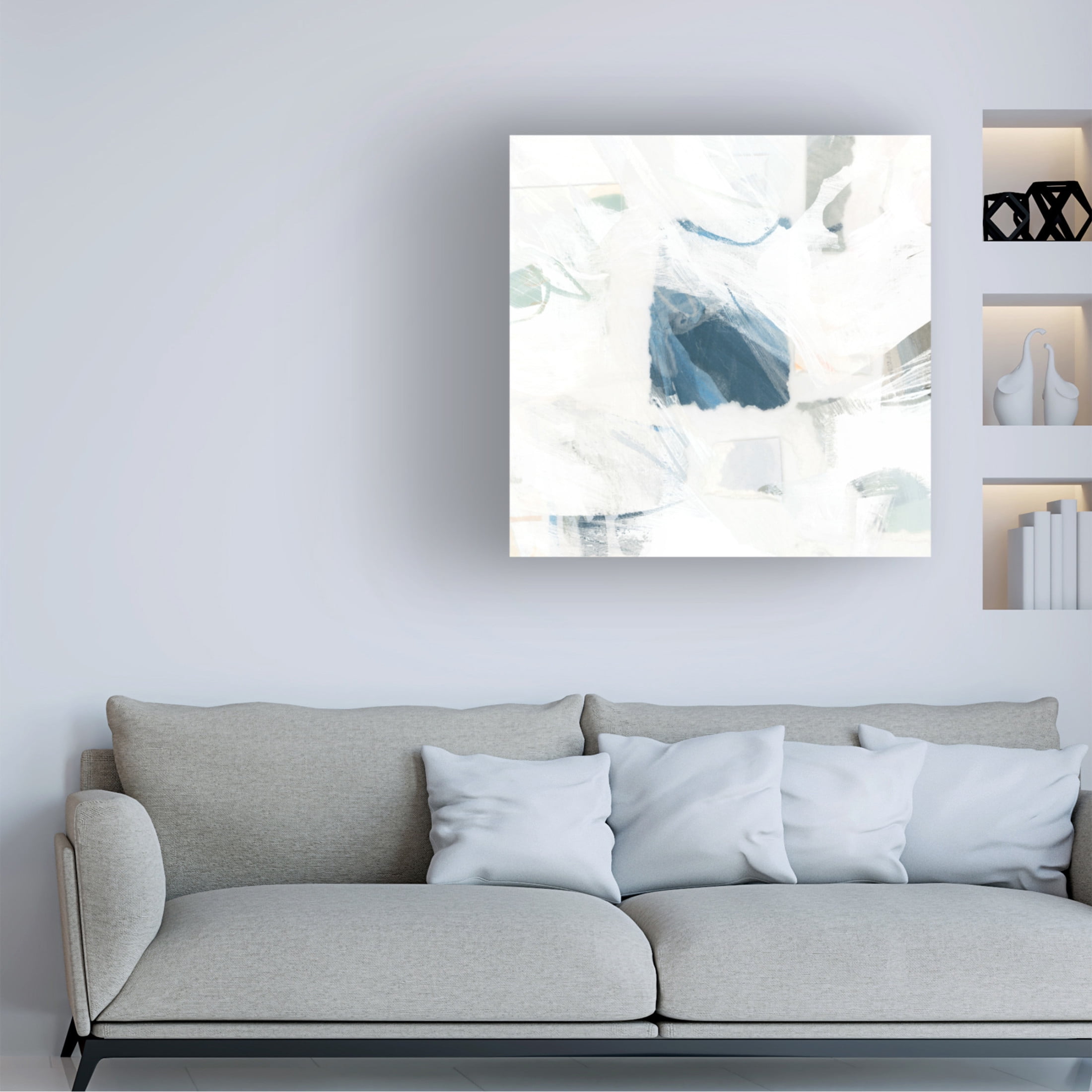 Trademark Fine Art June Erica Vess Estilo I Canvas Wall Art