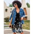 thumbnail image 3 of Ekouaer Sleeveless Nightgown for Women Racerback Sleep Shirt Soft Nightshirt Summer Nightwear, 3 of 6