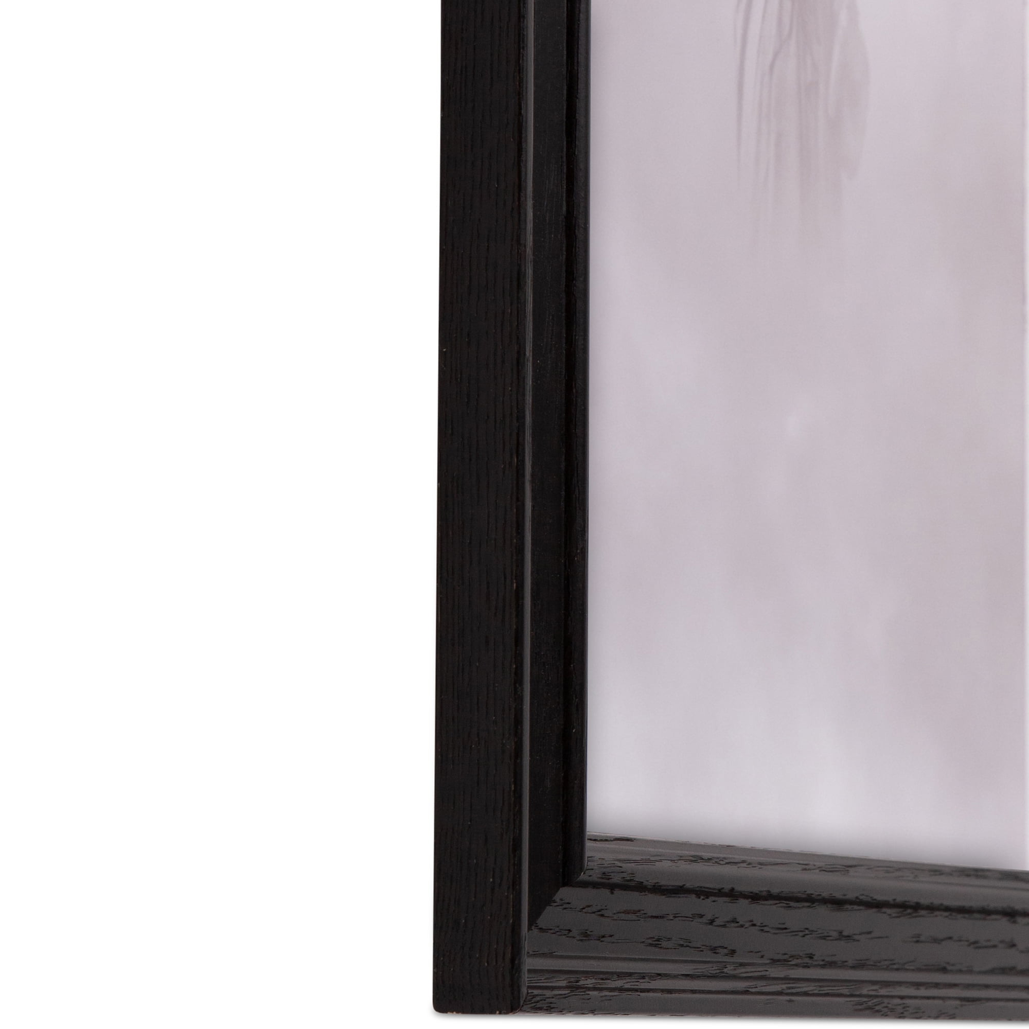 ArtToFrames 4x10 inch Black Picture Frame, Black Wood Poster Frame (4628), Size: 4 x 10