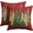 Christmas Decor Red, variant on Christmas Red Decorative Pillow Covers 16x16 Inch Set of 2 Christmas Tree Outdoor Throw Pillow Covers Winter Xmas Holiday Pillowcases Cushion Covers for Home Couch Christmas Decor