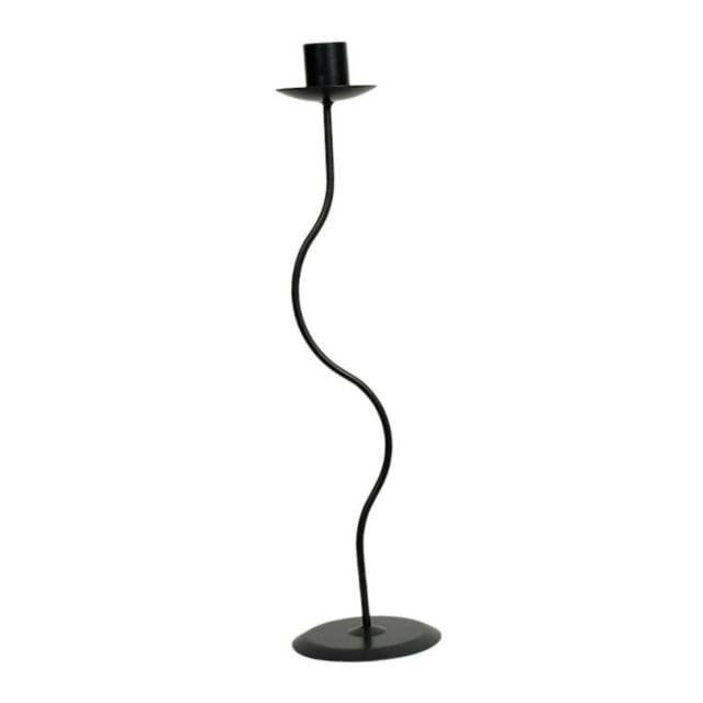 Candelabro de Metal, Portavelas Cónico, Decoración de Escritorio, Decorativo para Mesas de Centro, MESA CENTRO de MESA, Adorno de Mesa 88 x 345 cm