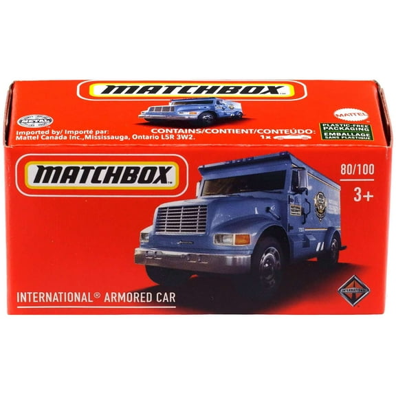 Matchbox Drive Your Adventure International Armored Car Diecast Car