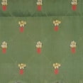 thumbnail image 4 of RLF Home Modern Design Classic Flower Pot Regal Style Window Valance  50" x 17" Emerald, 4 of 4