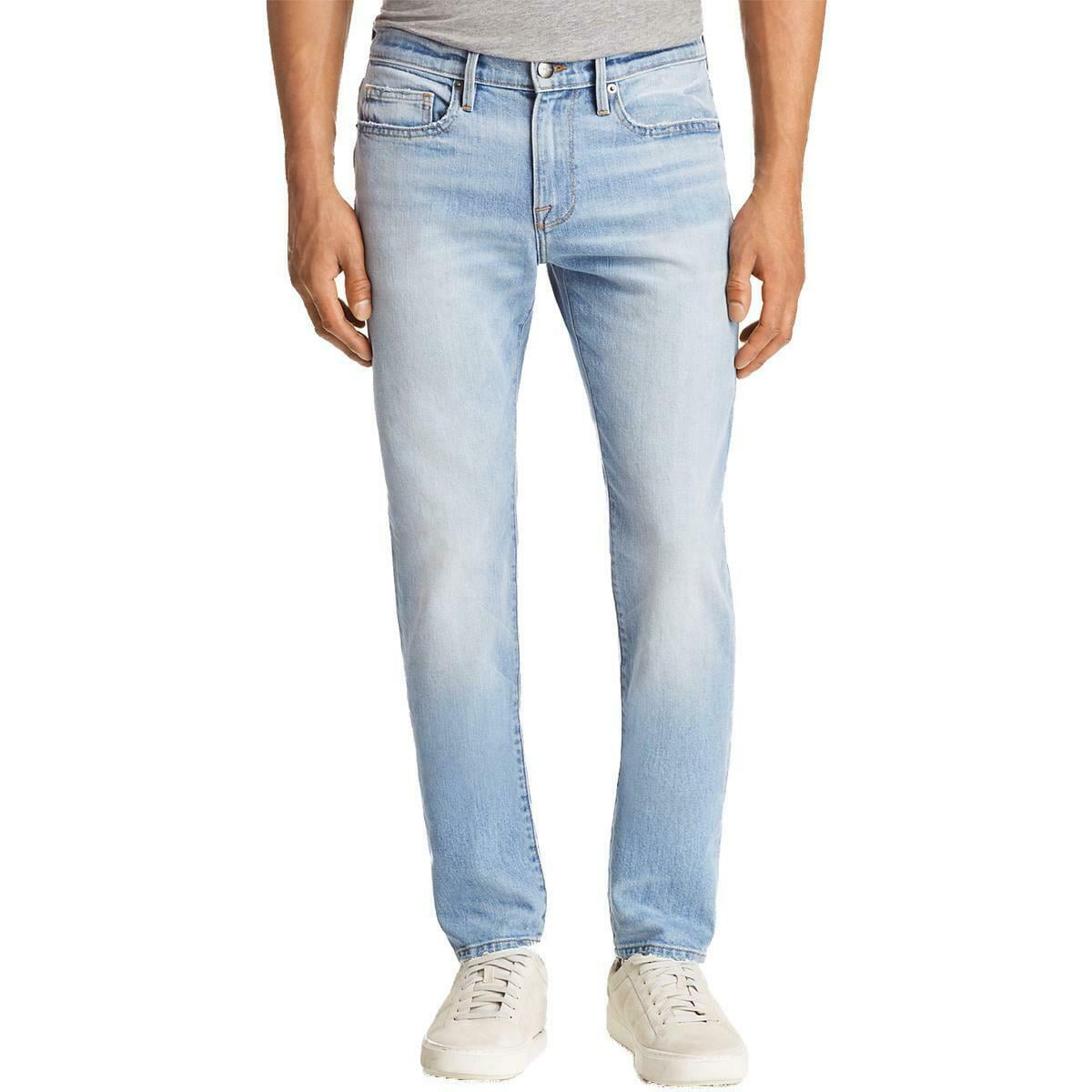 light wash skinny jeans mens