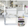 thumbnail image 4 of MONIPA 4 Rods Wire Spool Rack Wire/Cable Dispenser Ribbon Display Storage, Metal Thread Holder Rack Thread Organizer & Bobbin Holder Embroidery Thread, Home, Flower Shop, 4 of 7