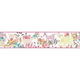 thumbnail image 3 of York Wallcoverings Waverly Kids Day Dream 15' x 9'' Wildlife Border Wallpaper, 3 of 4