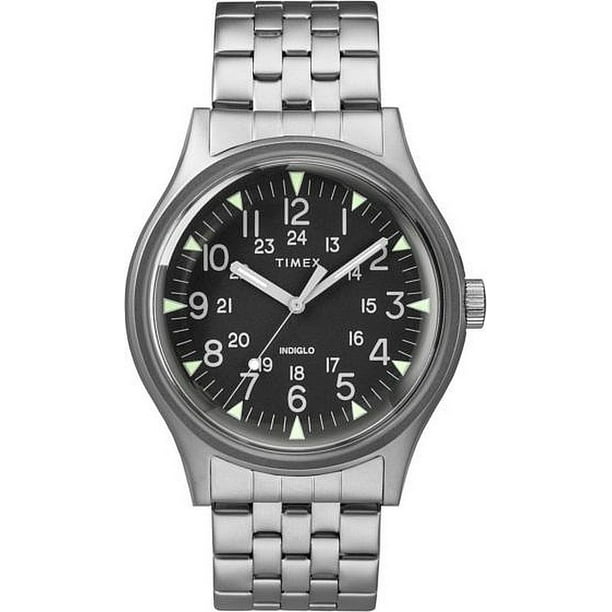 Timex Men's Timex Military Mk1 Classic Stainless Steel Band Watch TW2R68400