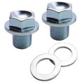 thumbnail image 1 of 2Pcs Oil Pan Drain Bolt Plug with Washer for Accord 90009-R70-A00, 1 of 7