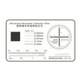thumbnail image 6 of Multifunction Microscope Micrometer Calibration Ruler Slide Microscope Reticle Micrometer for Precise Measurement, 6 of 8