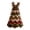 #4 colorful, variant on DIY Christmas Tree Sewing Kit, Fabric Patchwork Kit with Felt and Tools, Holiday Desktop Craft (Red)
