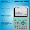 thumbnail image 3 of Calculadora científica Nadex C-270 verde con funciones gráficas, 3 of 9