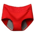 thumbnail image 1 of Women's Menstrual Period Briefs Girl Ultra Soft Postpartum Cotton Panties Underwear, 1 of 5