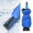 thumbnail image 3 of Demonsen Snow Shovel,Car Snow Shovel Multifunctional Snow Scraper with Warm Sleeve Retractable Ice Scraper for Winter,Car Ice Scraper, 3 of 8