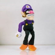 Super Mario Bros Soft Plush Toys Waluigi Stuffed Doll Kids Xmas Gifts 11"