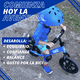 thumbnail image 2 of Bicicleta de Equilibrio Rideez LT02 Azul Asiento Ajustable Manubrio 2-5 Años, 2 of 7
