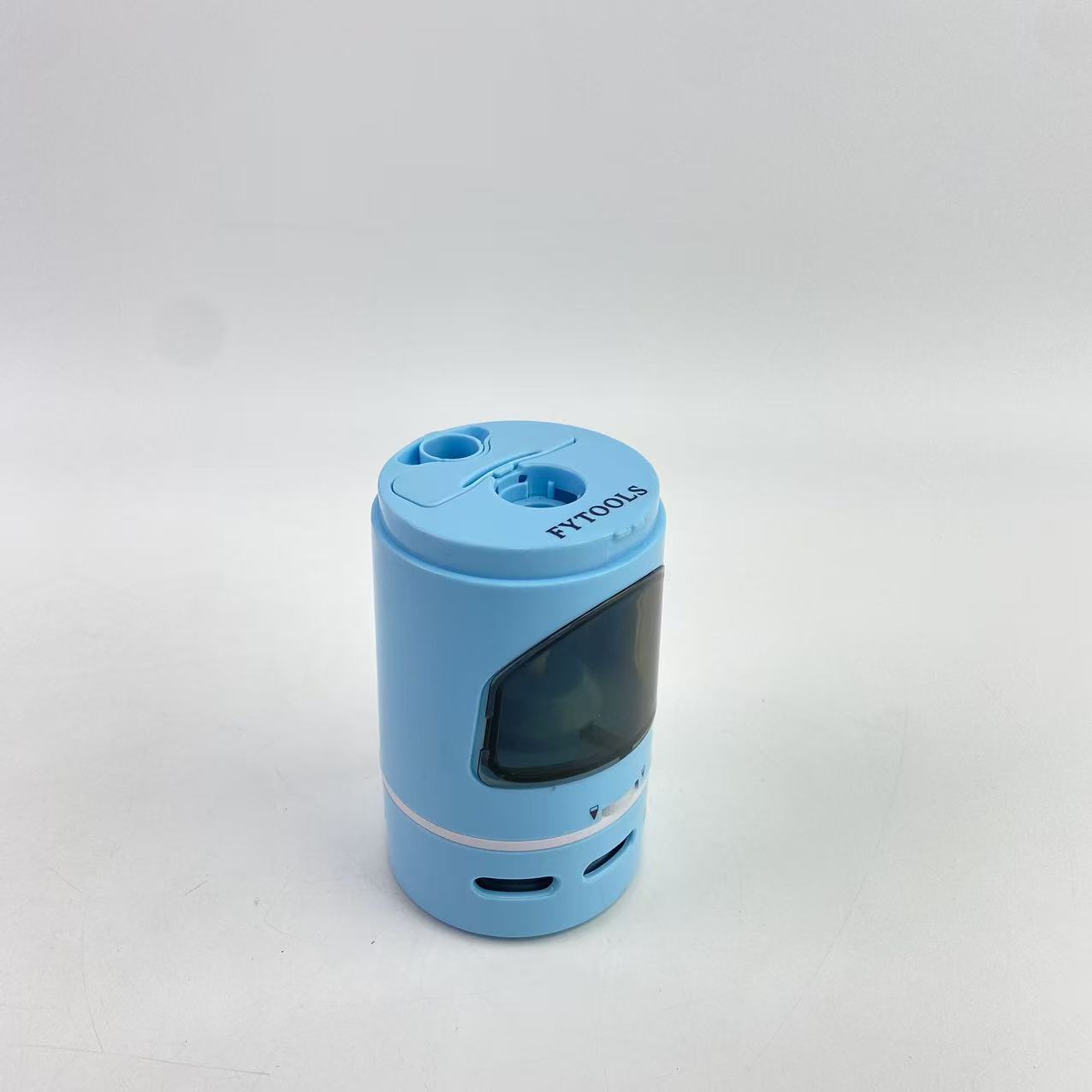 FYTOOLS Pencil sharpeners,Wireless Automatic Pencil Sharpenerfor 6.5-8mm Colored Pencils, BatteryOperated,Fast Sharpening,Blue