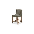 thumbnail image 3 of Better Homes & Gardens Windsor Upholstered Wingback Counter Stool 2 Pack, Truffle Brown, 3 of 5