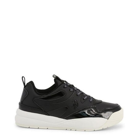 

U.S. Polo Assn. NYNA4183W9-Y1-BLK-Black-EU 36 Original Womens Sneakers Black - Size EU 36