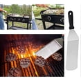 thumbnail image 2 of Spatule Longue et dense en Acier Inoxydable pour barbecue, 2 of 5