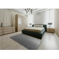thumbnail image 4 of Ahgly Company Indoor Rectangle Patterned Gunmetal Gray Area Rugs, 2' x 4', 4 of 6