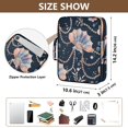 thumbnail image 3 of Haosy Accordion File Organizer Zipper Binder 500 Sheet 6-Tab Expanding File Folder Multi-Pocket 1.2 Inch 3 Ring Beautiful Shell Necklaces, 3 of 7