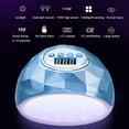 thumbnail image 3 of Destyer Smart Nail Dryer Portable Professional Replacement 39 Beads LCD Adjustable Timing Salon Manicure Drying Lamp Light Blue US Plug, 3 of 6