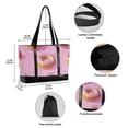 thumbnail image 2 of FORMRS Canvas Laptop Tote Bag for Women with 15.6" Computer Compartments Shoulder Handbag, Cartoon Doughnuts, 2 of 7