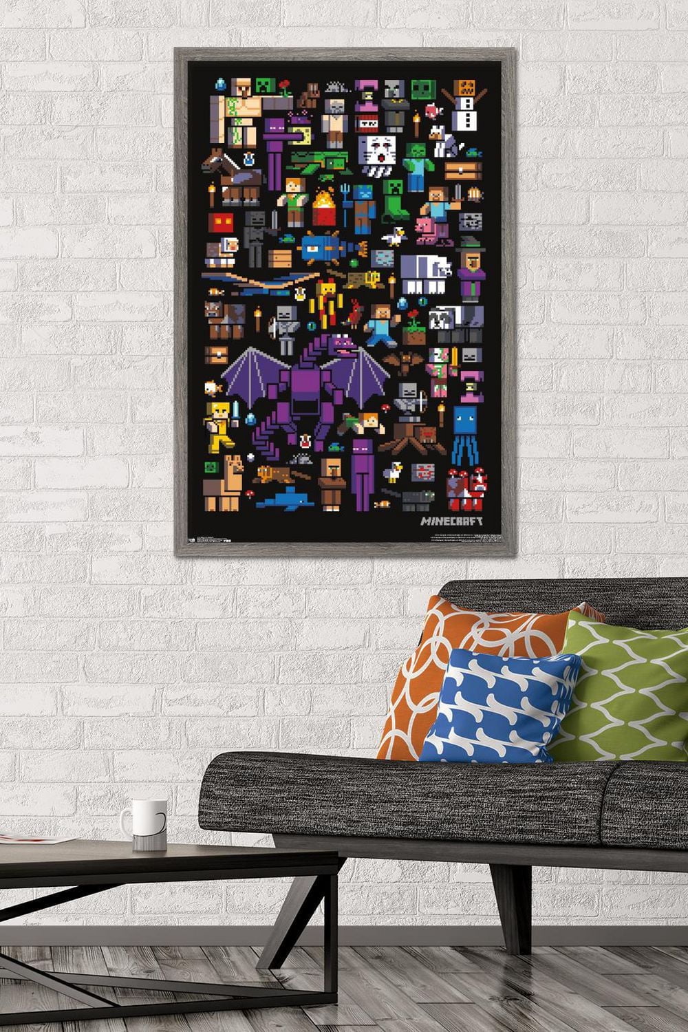 Minecraft - Mobbery Wall Poster, 22.375" x 34"