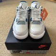 thumbnail image 2 of Ni - ke Size 11 - Jordan 4 Retro Military Blue 2012, 2 of 5