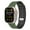 Green+Black, variant on Magnetic Sport Band for Apple Watch Ultra 2/1 49mm 45mm 44mm 42mm, Soft Silicone Wristband Breathable Wide Strap with Magnetic Clousure for iWatch Series 9 8 7 6 5 4 SE 3 2 1, Green+Black