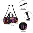 thumbnail image 5 of Thanksgiving Travel Tote Yoga Bag Sports Bag Luggage Bag with Interior Zipper Pocket, Large Capacity - 17.7 inches, 5 of 6