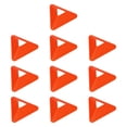 thumbnail image 1 of 10 Conos de Entrenamiento de Fútbol Perfecl Naranja Conos de Disco Flexibles y Resistentes, 1 of 8