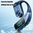 thumbnail image 3 of Earbuds Bluetooth, Hanging Ear In Business Sports Low Latency High Battery Intelligent Noise Reduction True Wireless 5.4 Bluetooth Openear Headphones Earphones for School, 3 of 5