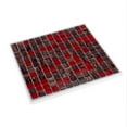 thumbnail image 6 of Mingles 12 in. x 12 in. Glossy Berry Red Glass Mosaic Wall and Floor Tile (20 sq. ft./case) (20-pack), 6 of 6
