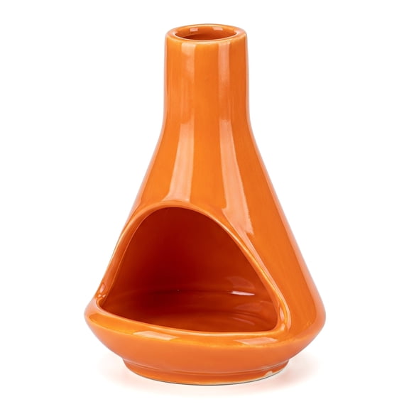 Handmade Ceramic Incense Burner, Modern Candle Holder for Home Decor