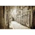 thumbnail image 3 of Kimberly, Allen 14x11 Black Modern Framed Museum Art Print Titled - Cobblestone Streets, 3 of 5