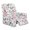 Watercolor Pink Floral, variant on HUIACONG Pink Green Patchwork Floral Print Recliner Chair Slipcovers, Side Pockets Soft Breathable Wrinkle Resistant, No Tools Needed Full Coverage Furniture Protector