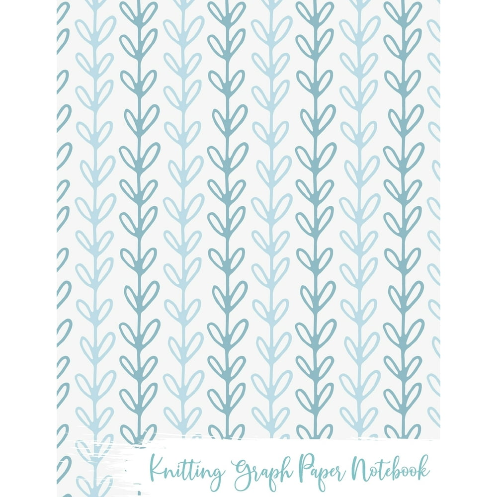 Knitting Graph Paper Notebook Knitter's Paper 45 Ratio Bows