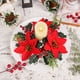 thumbnail image 4 of ¡Oferta de Navidad! Corona de candelabro con agujas Bixock para decorar la mesa navideña. Vela con hojas artificiales y aro para velas. Decoración para el hogar., 4 of 4