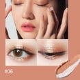 thumbnail image 2 of 2026 New Dual Color Eyeshadow Stick, Two Color Eye Shadow Stick Glitter Gradient Eye Shadow Sticks, Waterproof Portable Two Tone Eyeshadow Sticks for Eye Make Up Tool (06#), 2 of 6