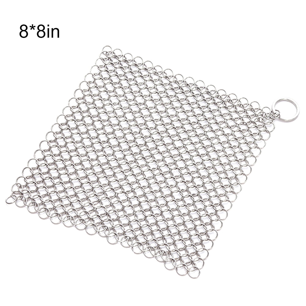 Stainless Steel Scrubber Kitchen Gadgets Wash Pot Net For Quick Cleanup Pot 