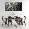 thumbnail image 3 of WFSposterAbstract Black and White Wall Art for Living Room Modern Canvas Print Painting Lines Flower Floral Large Artwork Bedroom Home Office Wall Décor, 3 of 5