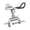 Argent, variante sur S SERENABLE Support de Canne à Pêche pour Bateau Pince pour Radeau Rampes Kayak Argent Plat