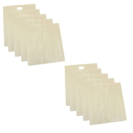 

Pkeoh Bread Bags For Homemade Bread Toaster Bags Reusable For Grilled Cheese Sandwich Non-Stick Heat Resistant Portable Heaters For Indoor Use Teflon Coated Glass Fiber Cloth