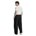 thumbnail image 4 of FEDTOSING Mens Fleece Lined Baggy Sweatpants Winter Wide Leg Comfy Elastic Waist Oversize Track Pants, 4 of 7