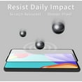 thumbnail image 7 of For Apple iPhone 13 Mini (5.4") Tempered Glass Screen Protector Full Cover Anti-Scratch Edge to Edge Black Coverage 2.5D Screen Cover by Xpression [Clear Black], 7 of 7